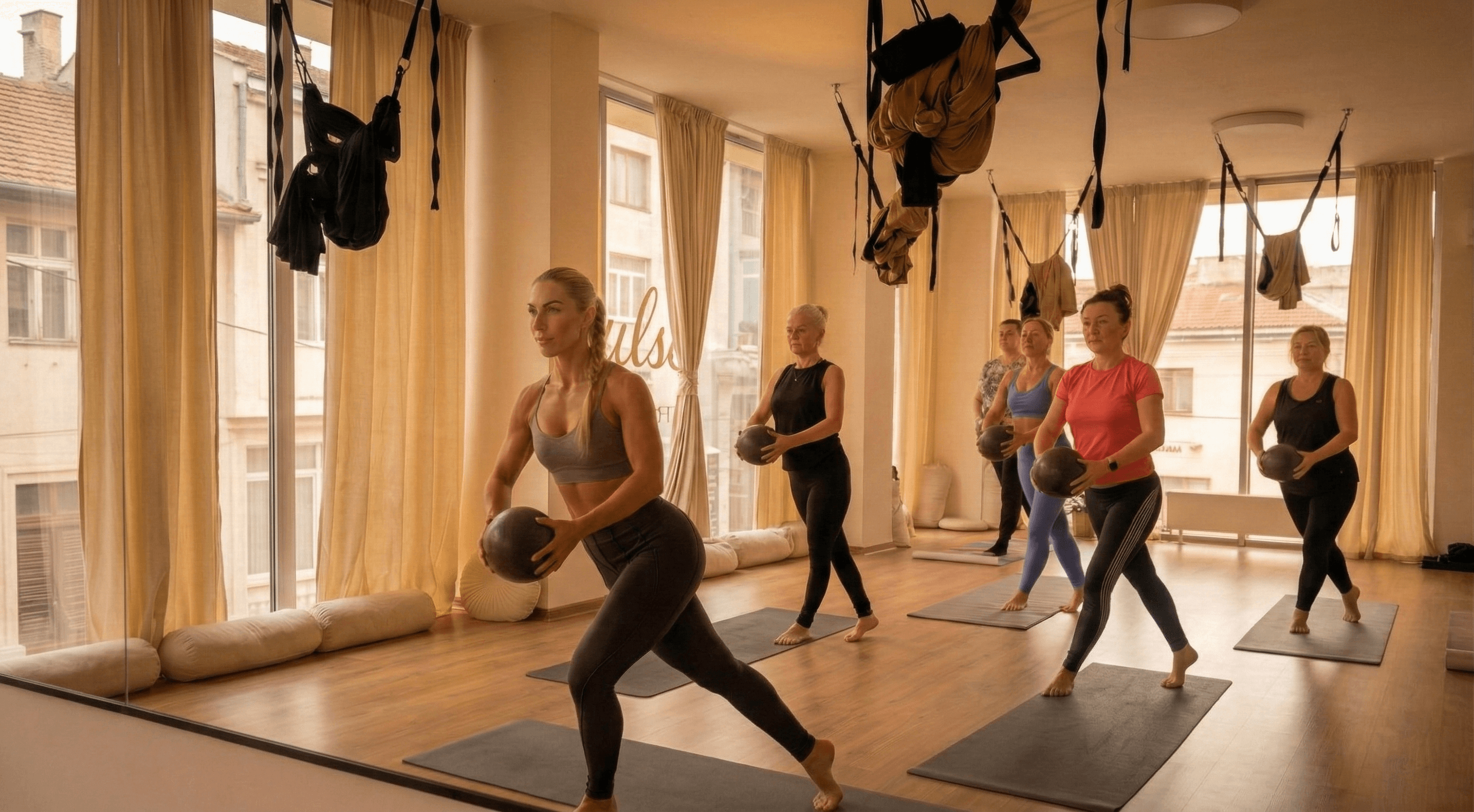 Aerial zone and calming details